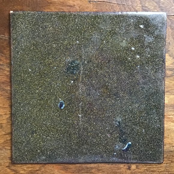 Handmade Enamel on Copper Decorative Art Tile - Picture 3 of 5